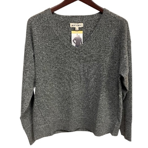Lucky Brand Women’s V-Neck Sweater | Size Small (Fits Like Oversized Medium) - Picture 4 of 7